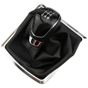 Palanca Cambios Con Cofia Cuero Ford Fiesta Kinetic Negra