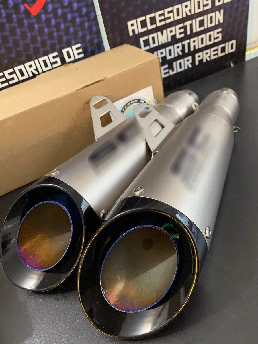 Escape Muffler Tipo Sc Project Tornasolado Universales - Image 3