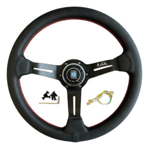 Volante Nardi Torino 350mm Cuero Perforado