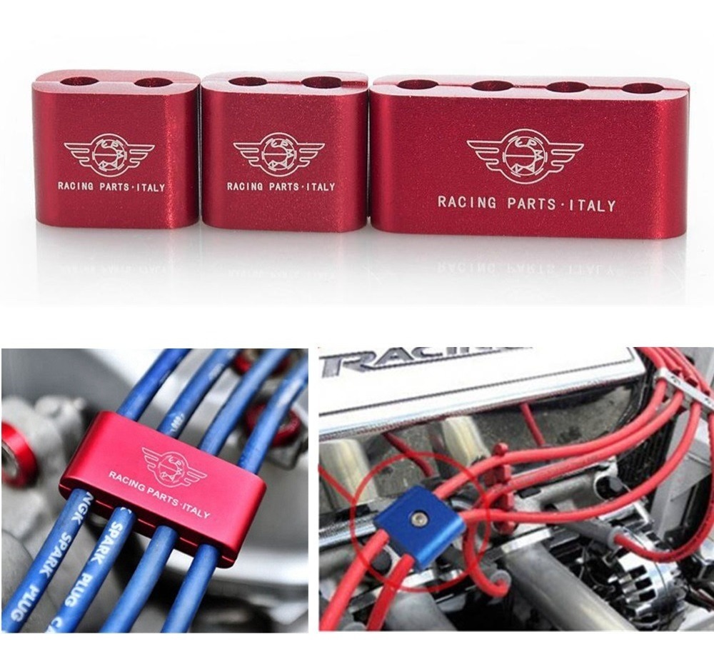 Organizador Separador Cables Bujias Aluminio Anodizado Epman - Image 2