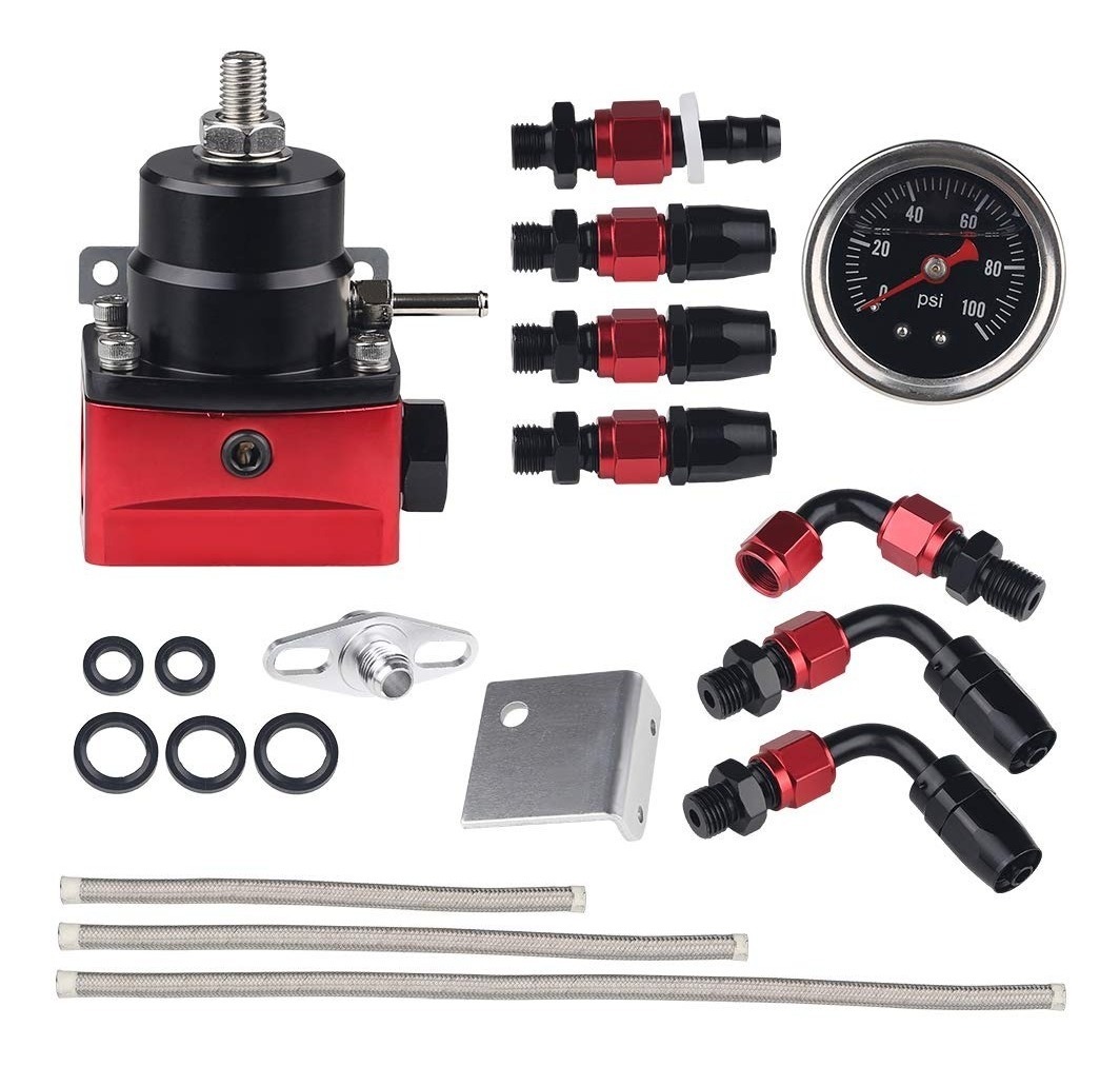 Kit Dosadora Regulador Combustible Anodizado Nafta Metanol - Image 5