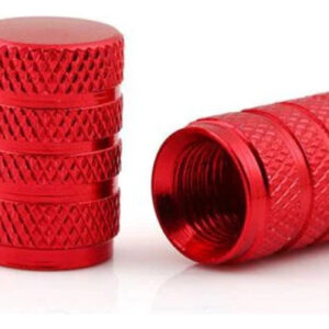 Set X4 Tapas De Valvula Rueda Aluminio Auto Moto Bici Color