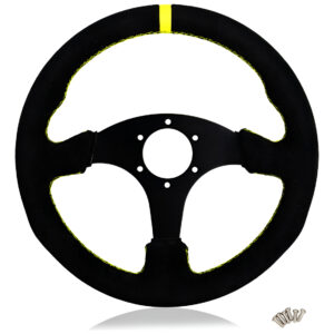 Volante Omp Plano 350mm Drift Picadas Deportivo