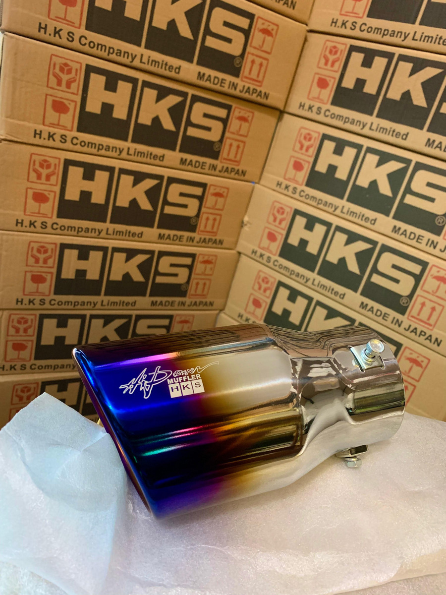 Cola De Escape Hks Acero Inoxidable Universal Caño Simple - Image 2