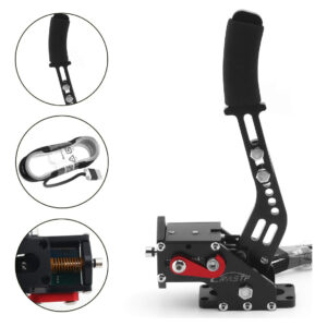 Freno De Mano Simulador Hall 64 Bit Pc Aluminio Anodizado