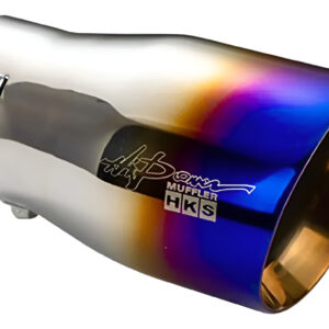 Cola De Escape Hks Acero Inoxidable Universal Caño Simple