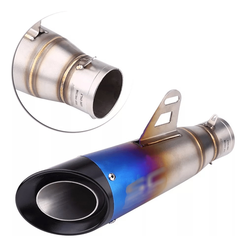 Escape Muffler Tipo Sc Project Tornasolado Universales - Image 9