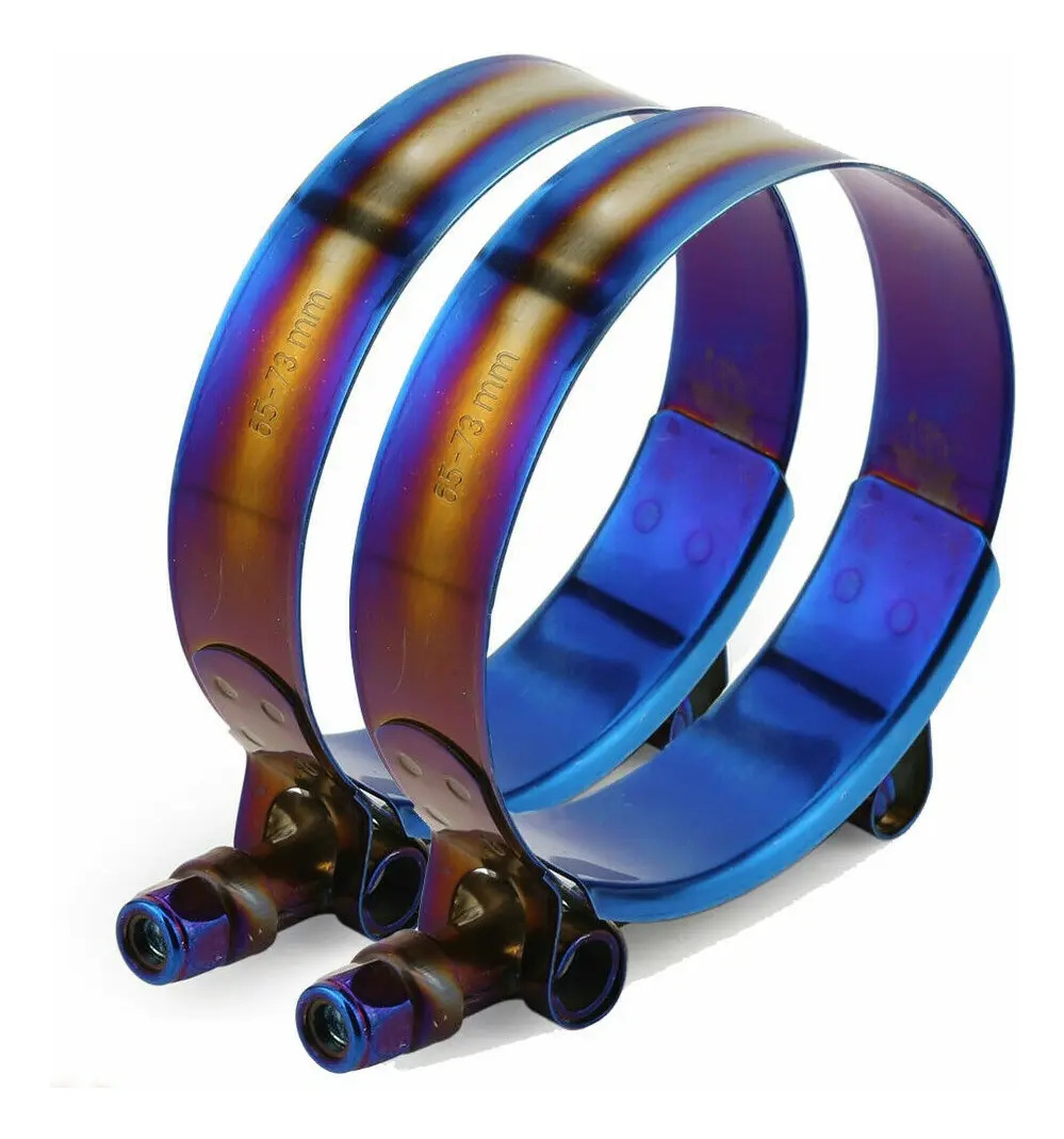Abrazadera Titanio Alta Presion Turbo Competicion 2,5 2