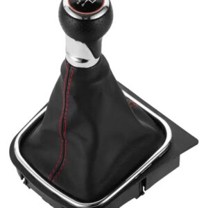 Pomo Palanca De Cambios Con Cofia Cuero Volkswagen Vento