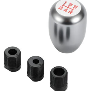 Pomo Bocha Palanca De Cambios Aluminio Universal 5ta Jdm