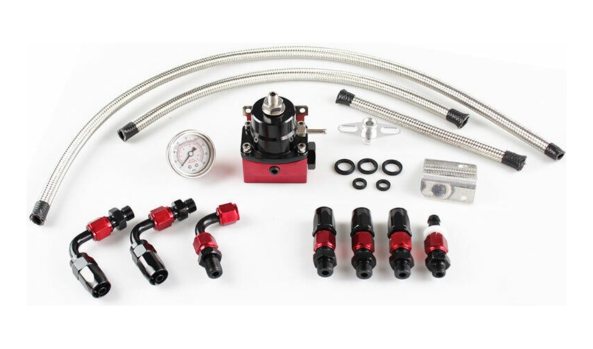 Kit Dosadora Regulador Combustible Anodizado Nafta Metanol