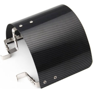 Deflector Filtro De Aire Conico Fibra De Carbono Universal